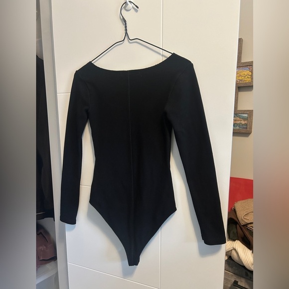 ALLSAINTS Jamie Long sleeve bodysuit size us 4 - Picture 5 of 11